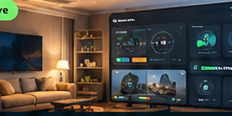 Smart Home Command Center main screen preview