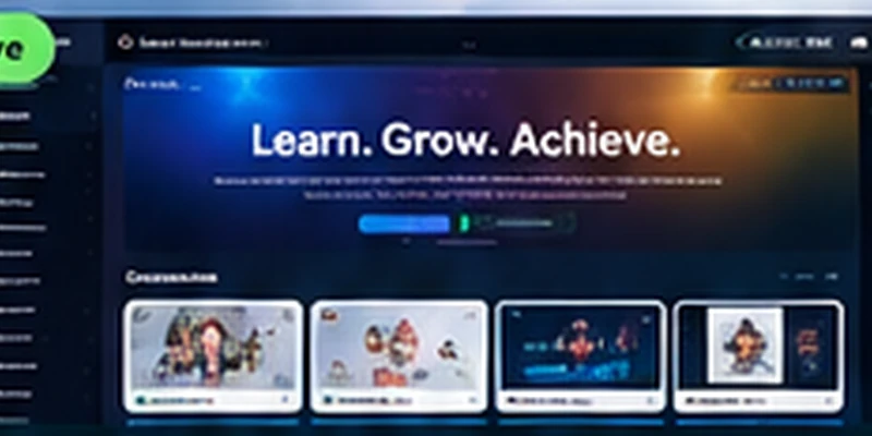 VUI Community & Academy main screen preview